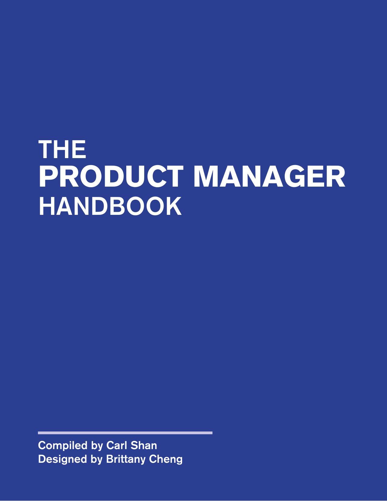 11.1 Free eBook by The Product Manager Handbook 60 pages