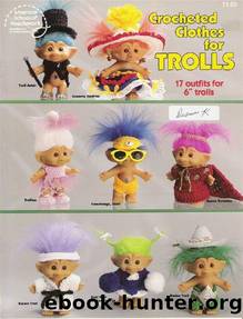 1149 Crocheted clothes for trolls by Unknown