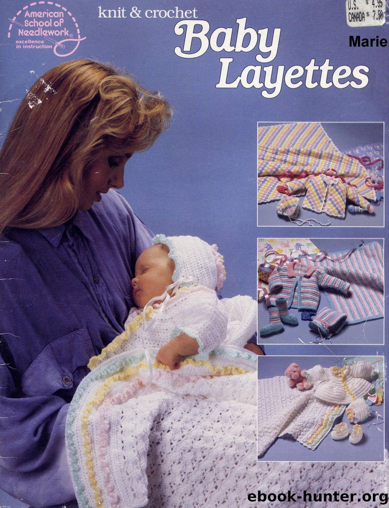 1165 Knit & Crochet Baby Layettes by Unknown
