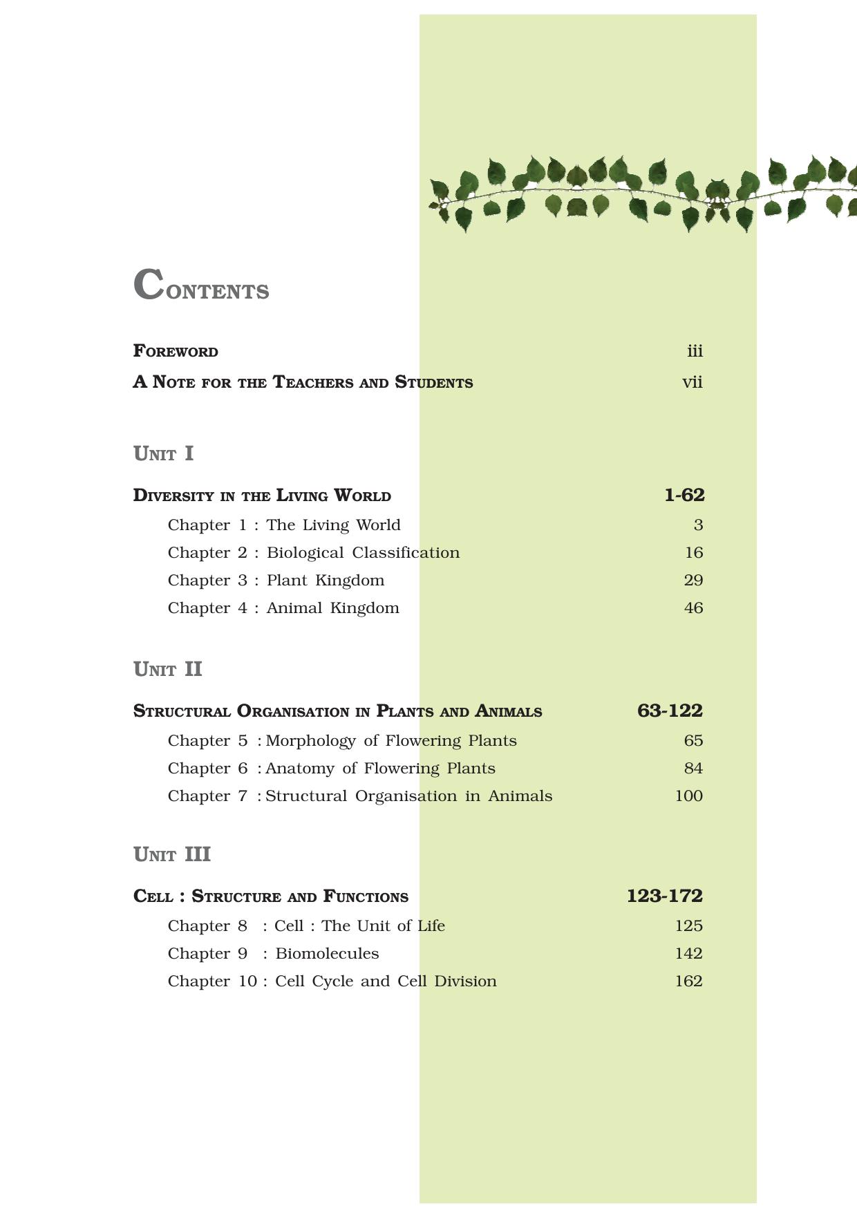 11th Biology by Unknown