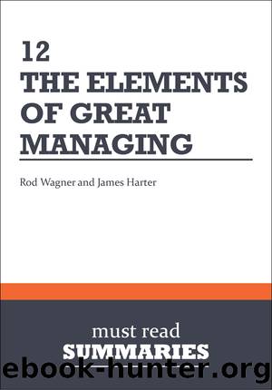 12 - Rodd Wagner and James Harter by Must Read Summaries