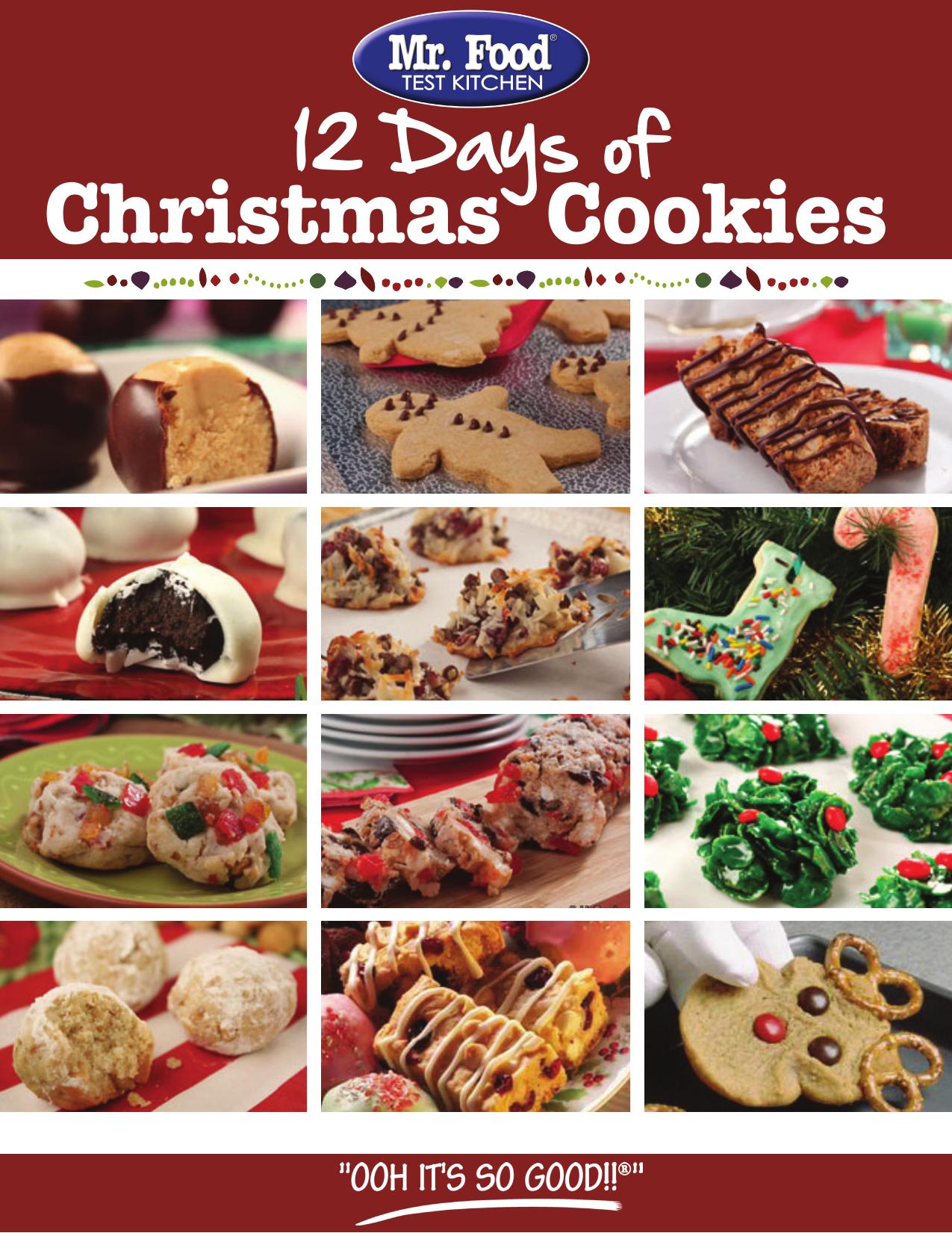 12 Days of Christmas Cookies by Unknow