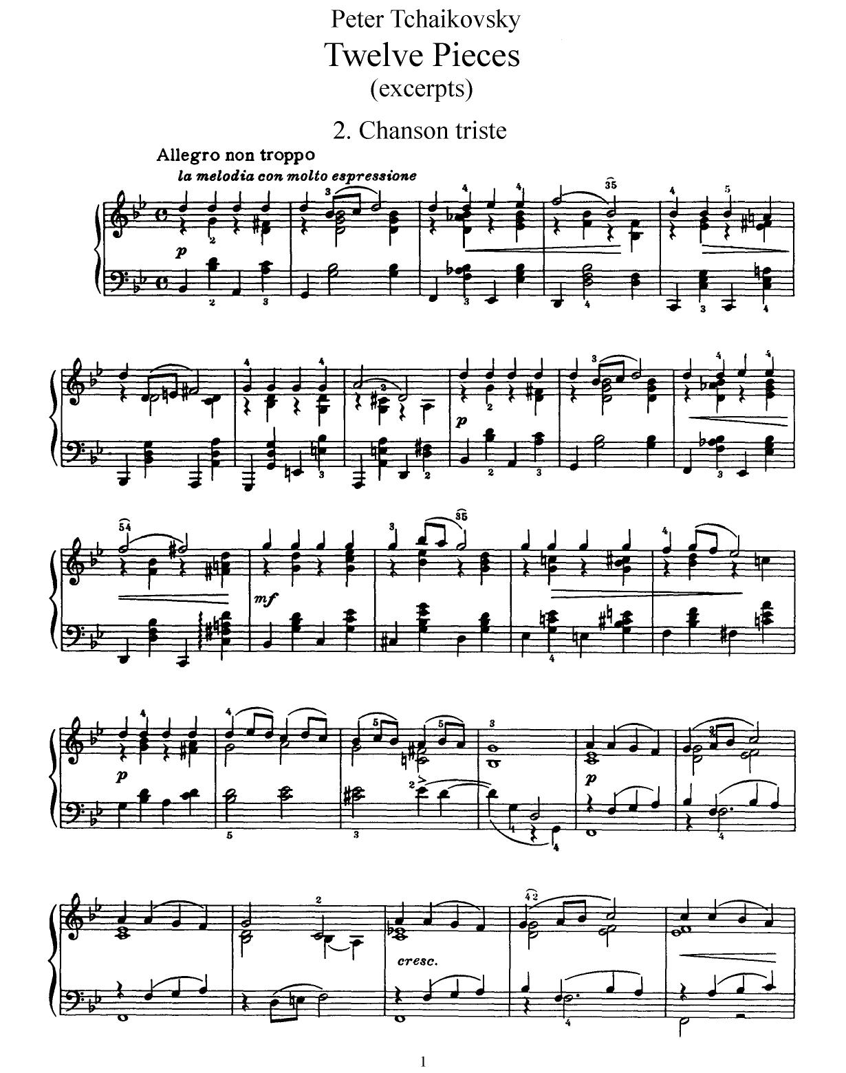 12 Pieces (excerpts), Op 40 by P D Verlag 2005