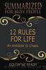 12 Rules for Life â Summarized for Busy People by Goldmine Reads