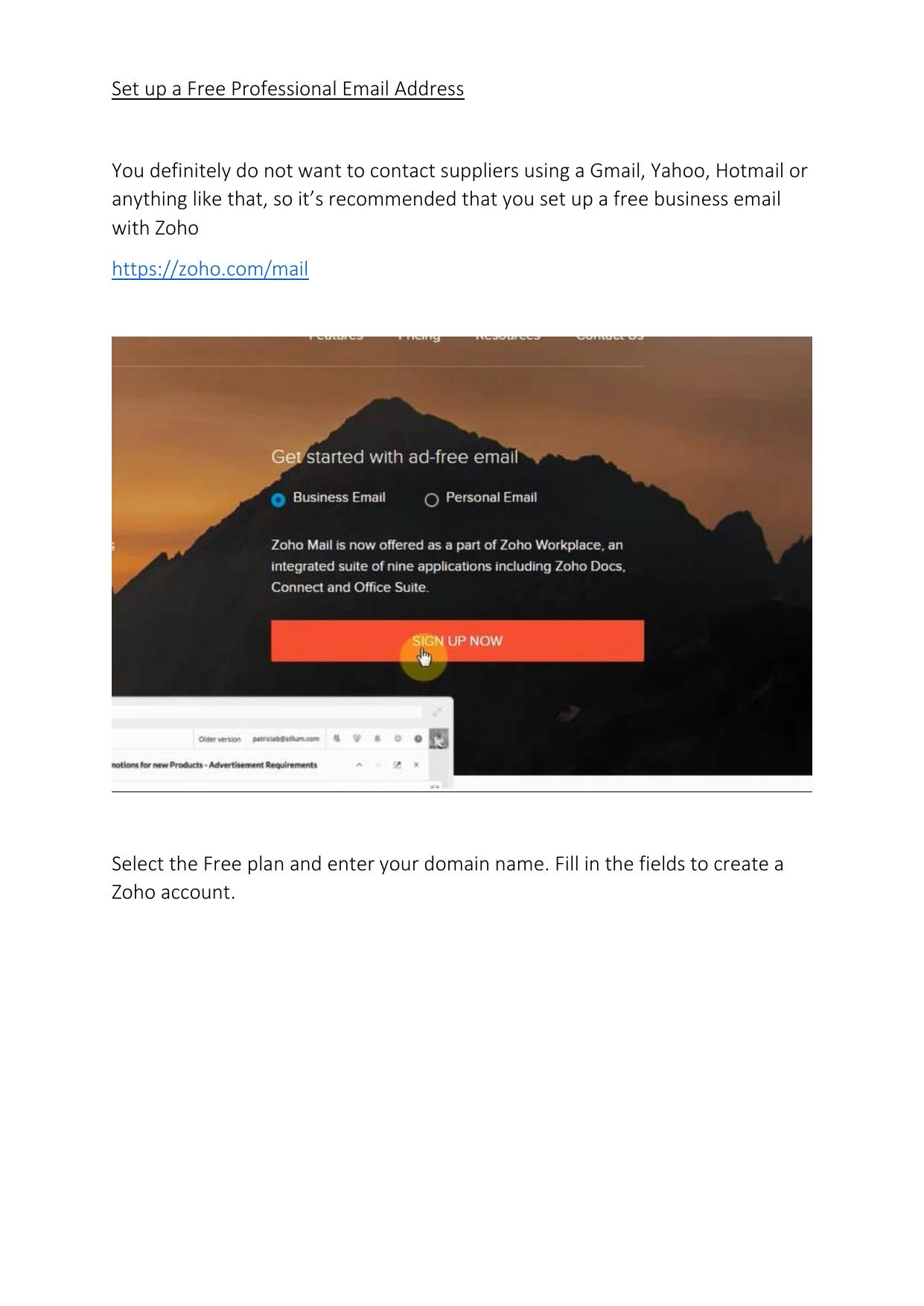 12.1 Set up a Free Professional Email Address.pdf by Julie Wilson