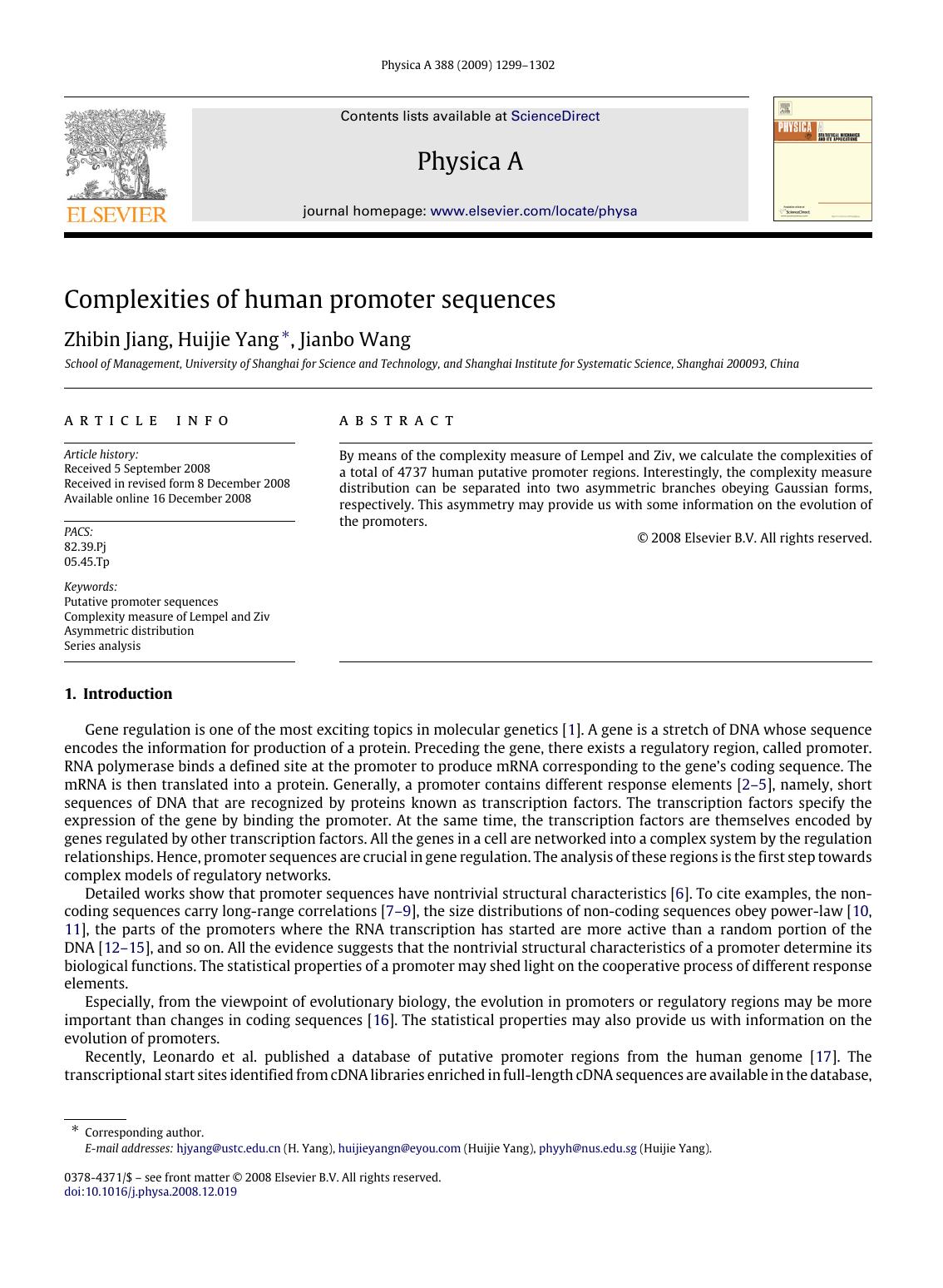 1299-1302 by Z. Jiang; H. Yang; J. Wang