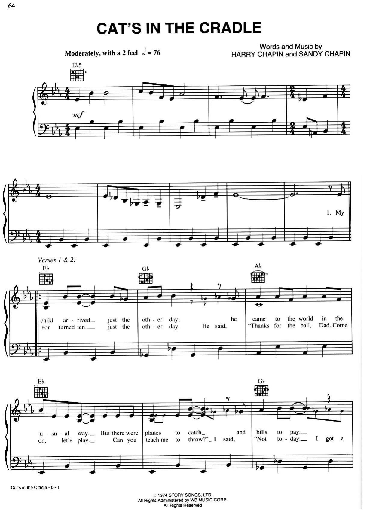 13 Harry Chapin-Cats In The Cradle by Unknown