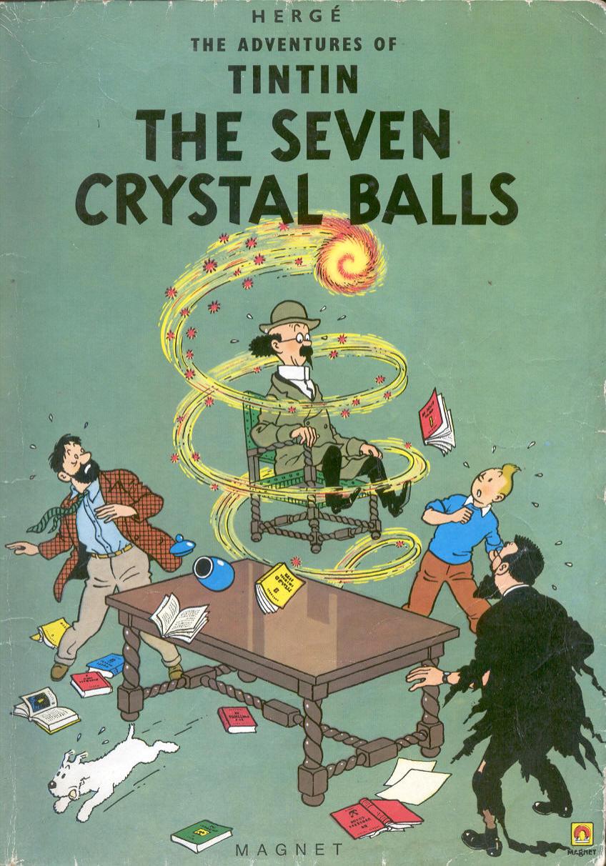13 Tintin and the Seven Crystal Balls by Unknown