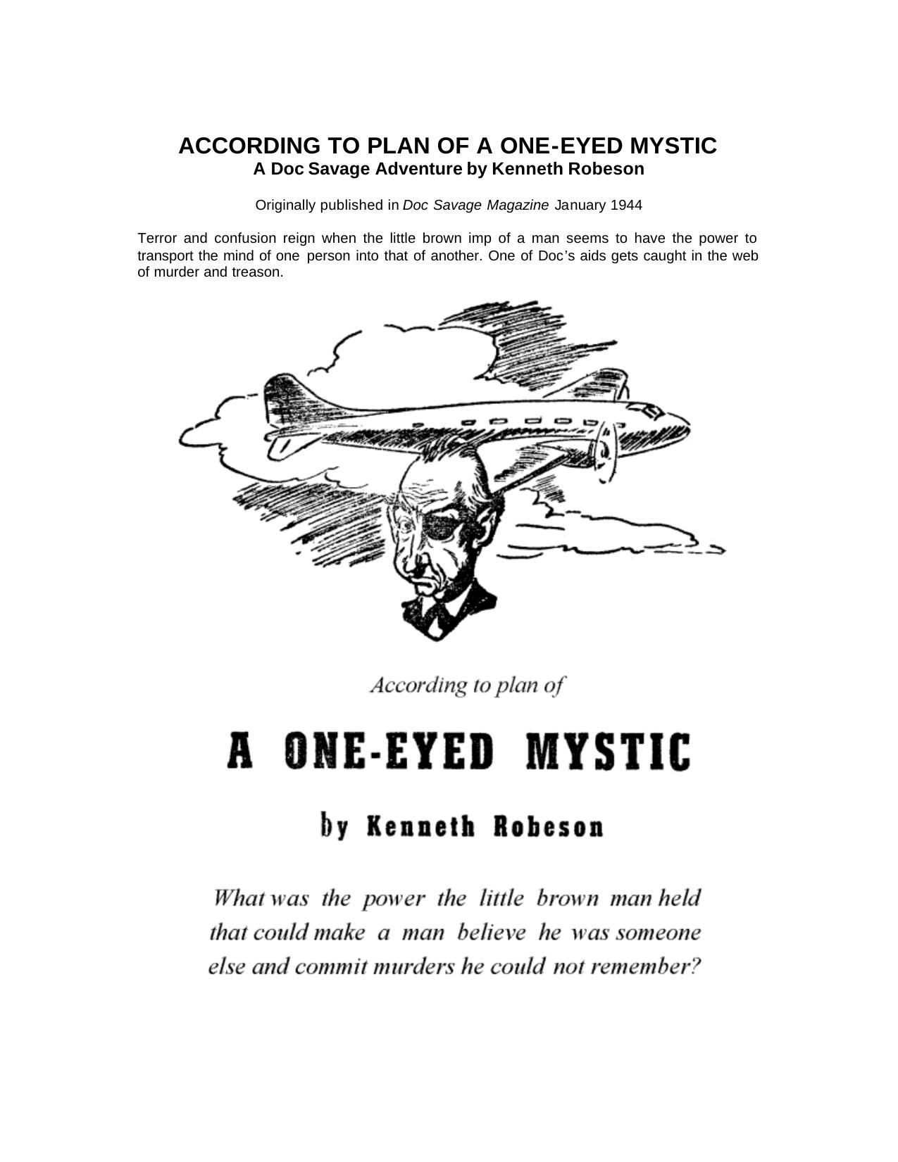 131 ACCORDING TO PLAN OF A ONE-EYED MYSTIC p.PDF by Tom Stephens