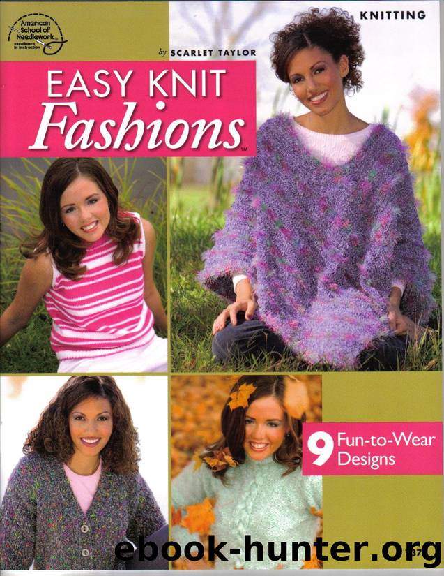 1378 Scarlet Taylor by Easy knit Fashions