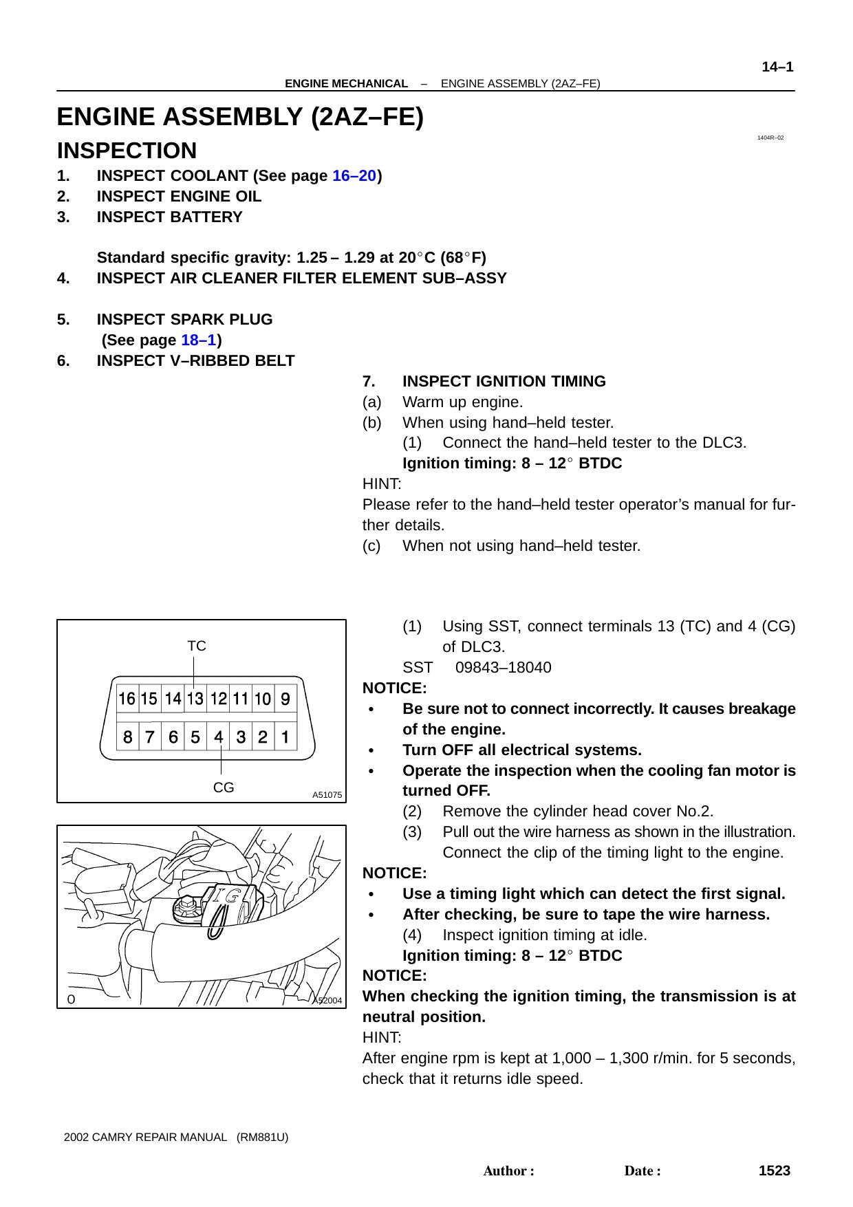 14 Engine Mechanical by Unknown