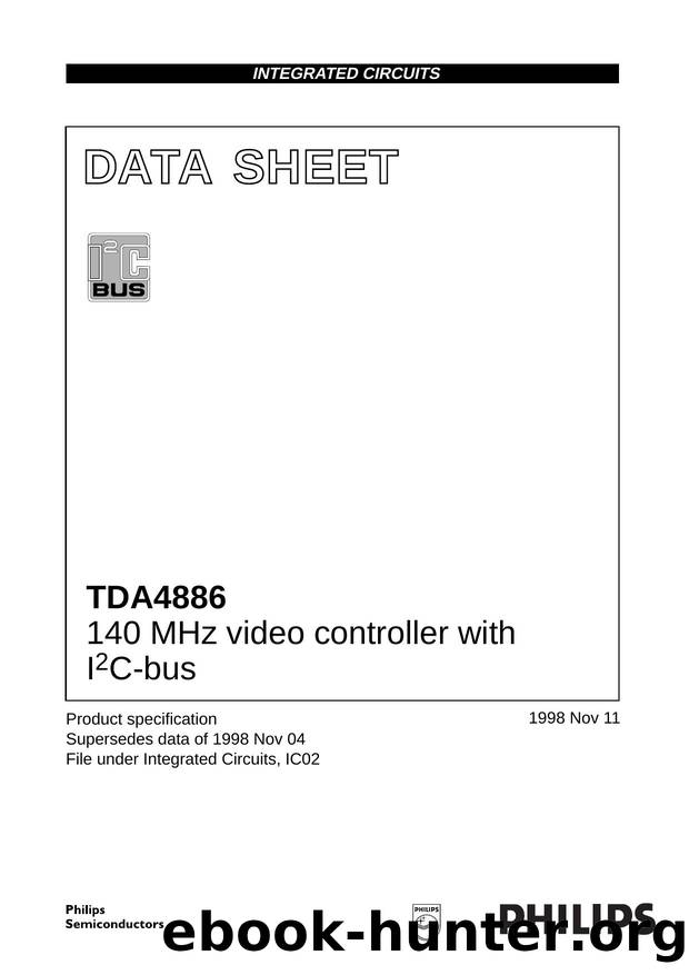 140 MHz video controller with I²C-bus by Philips Semiconductors