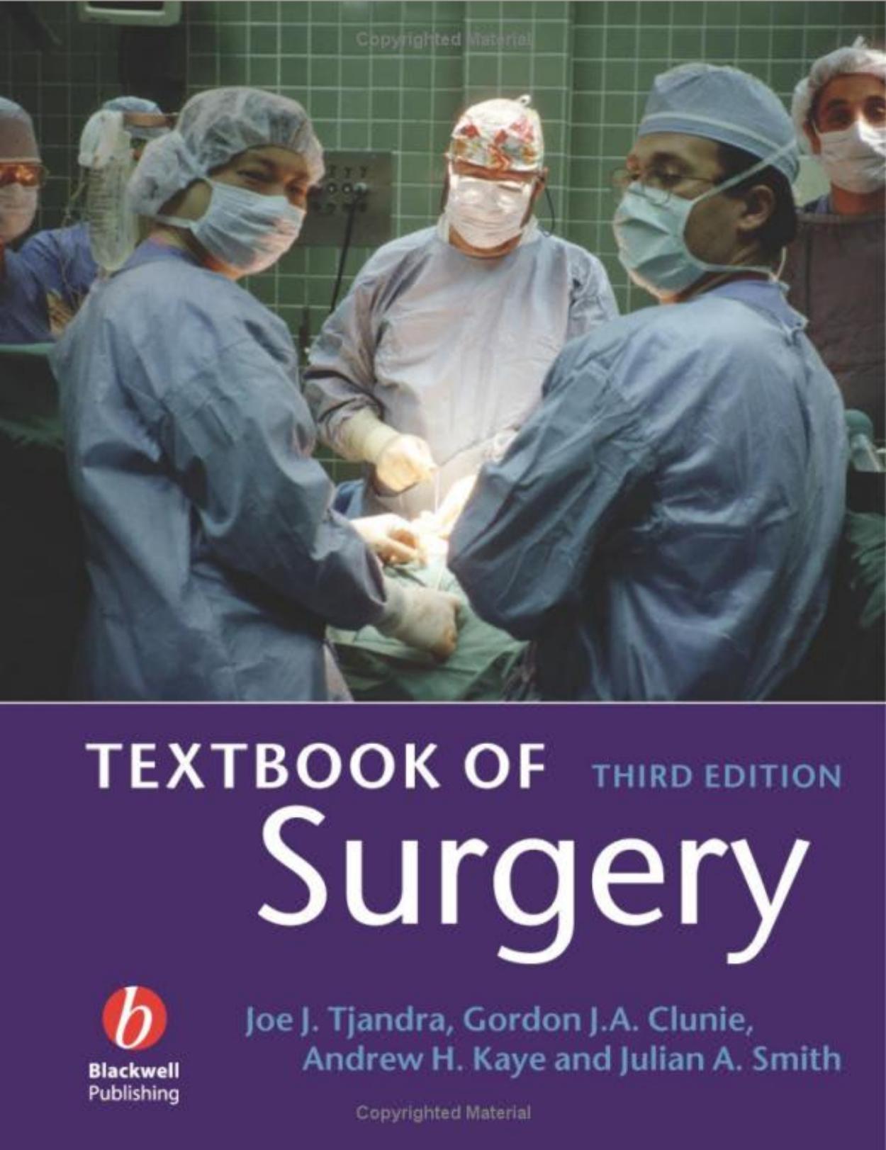 1405126272, Textbook of Surgery, 3rd edition by Joe Tjandra by Unknown