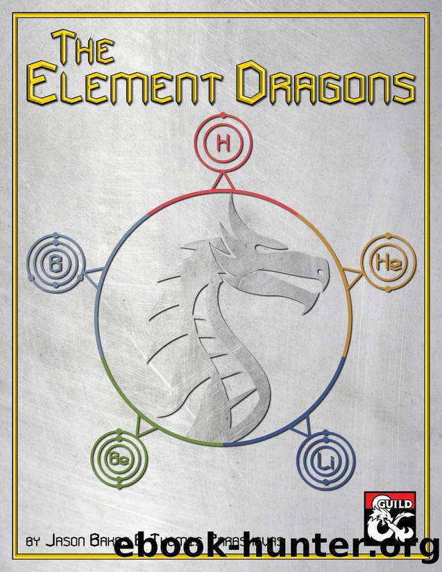 1408145-Elemental Dragons by Unknown