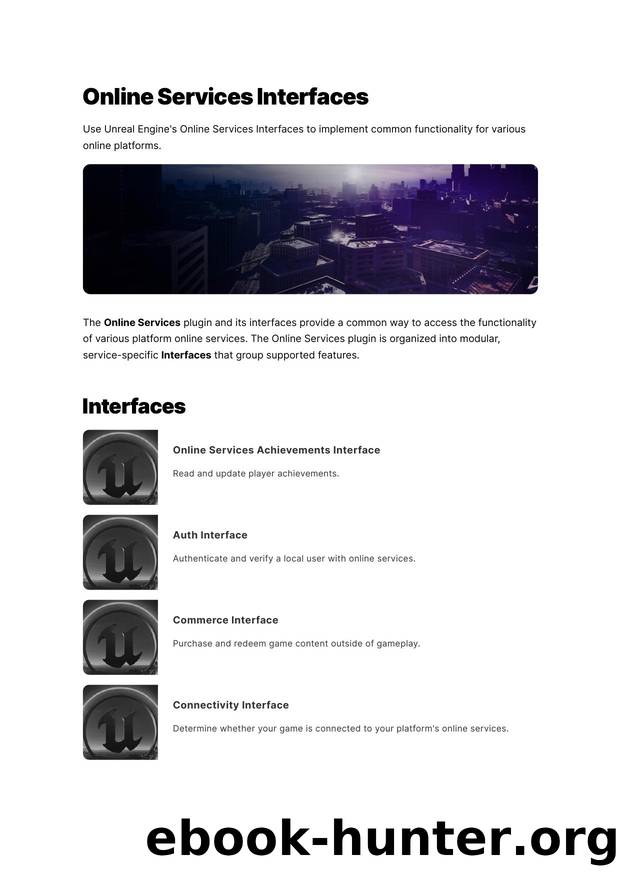 149 Online Services Interfaces by Unknown