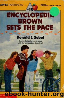 15 - Encyclopedia Brown Sets the Pace by Donald J Sobol