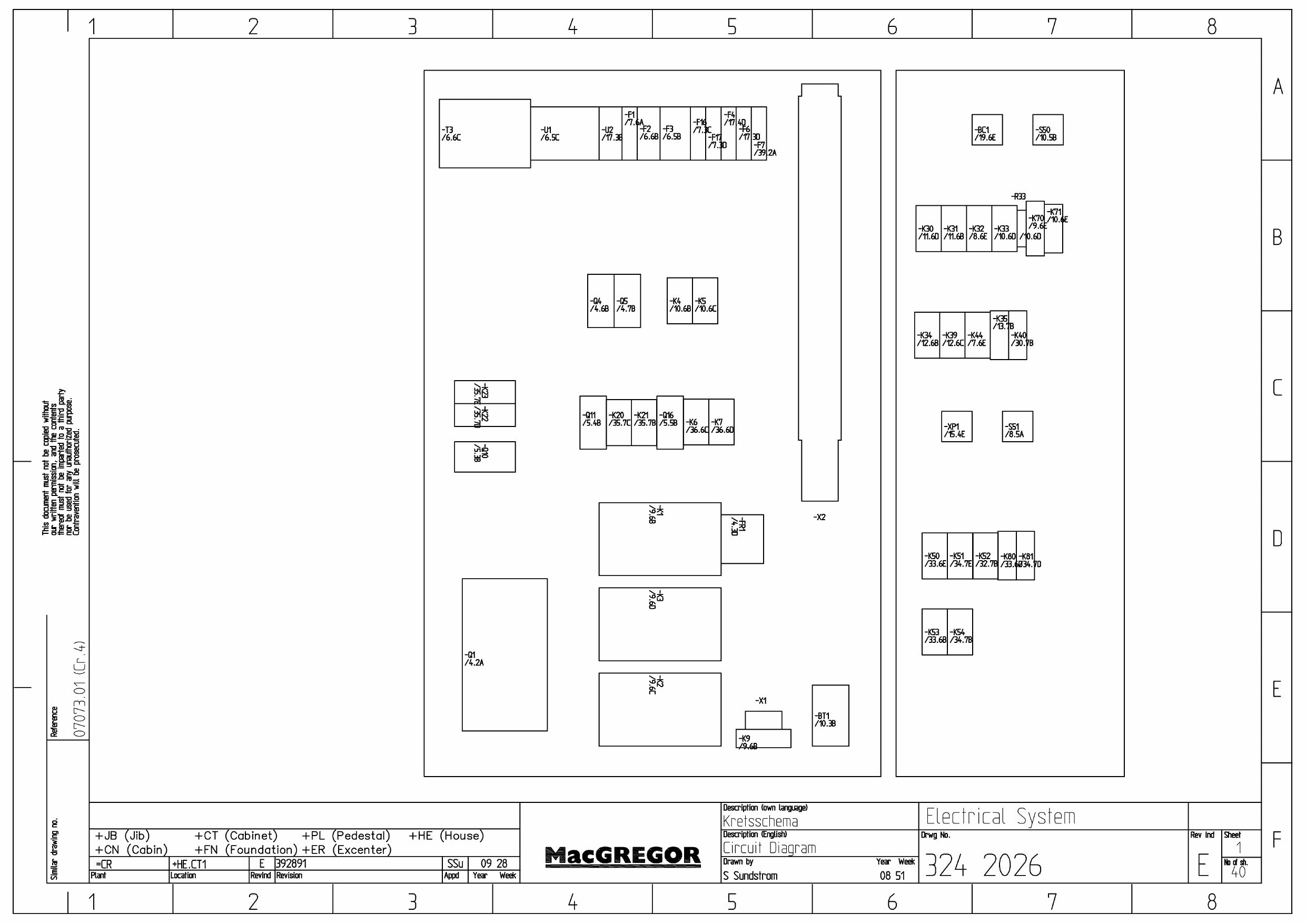 15 Electrical system Circuit diagram 324 2026 by Unknown