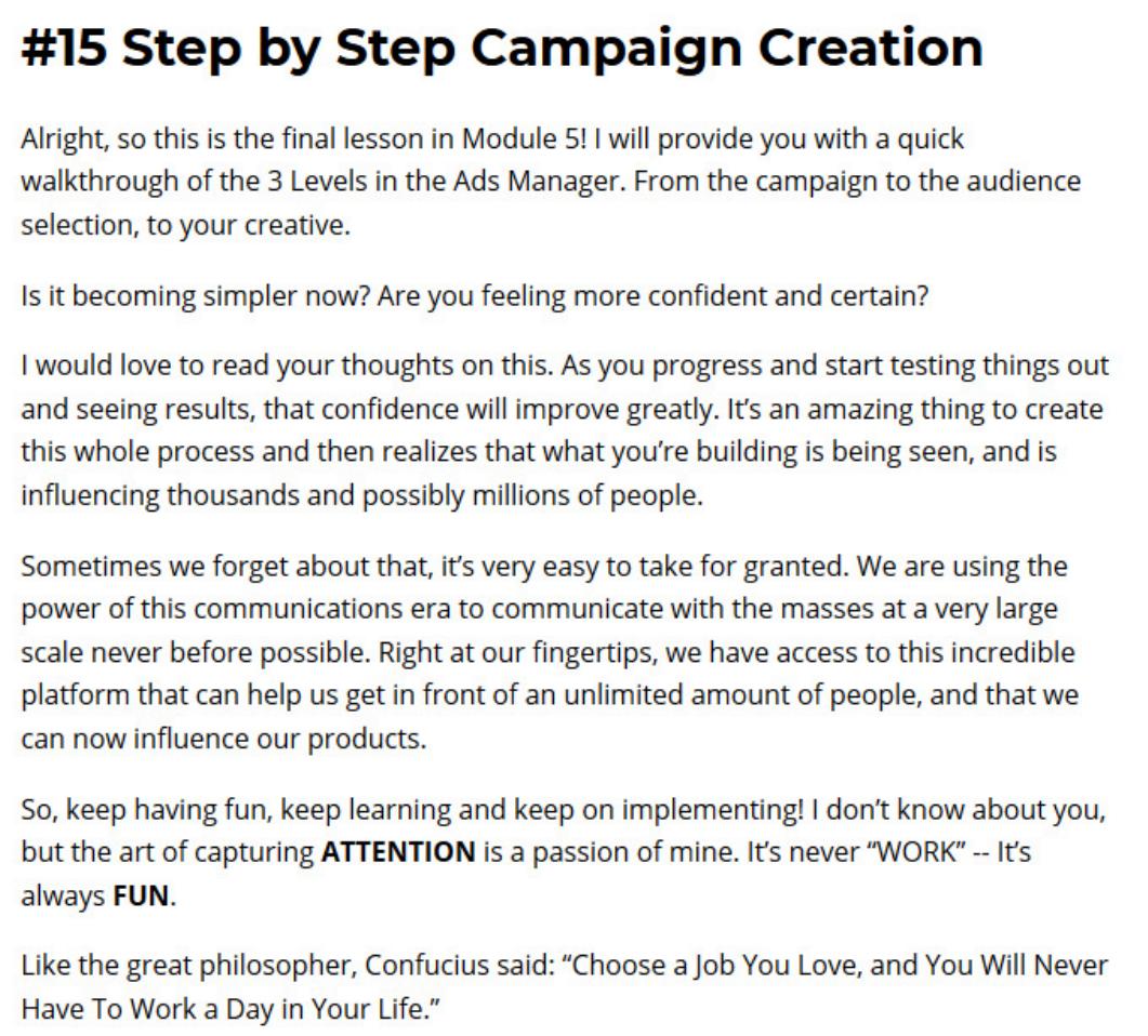 15-#15 Step by Step Campaign Creation by Unknown