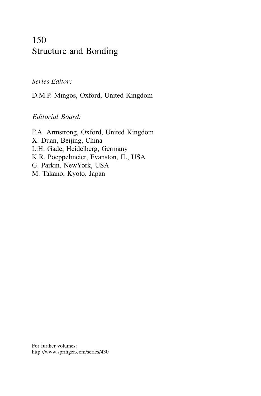 150. Applications of Density Functional Theory to Biological and Bioinorganic Chemistry (2013) by Unknown