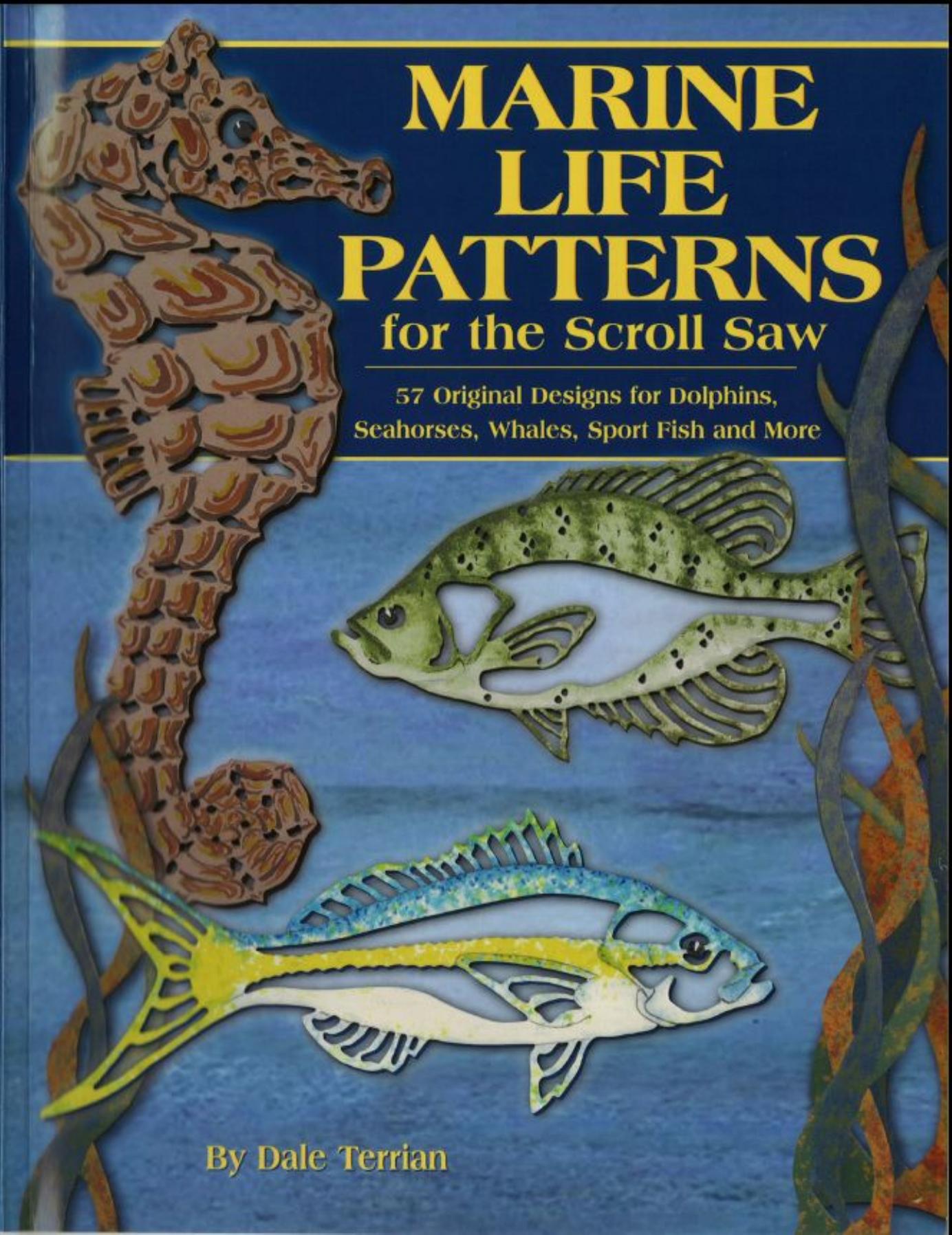 1565231678 Marine Life Patterns for the Scroll Saw [Terrian 2002-09-01] {81F2AE8D} by Unknown
