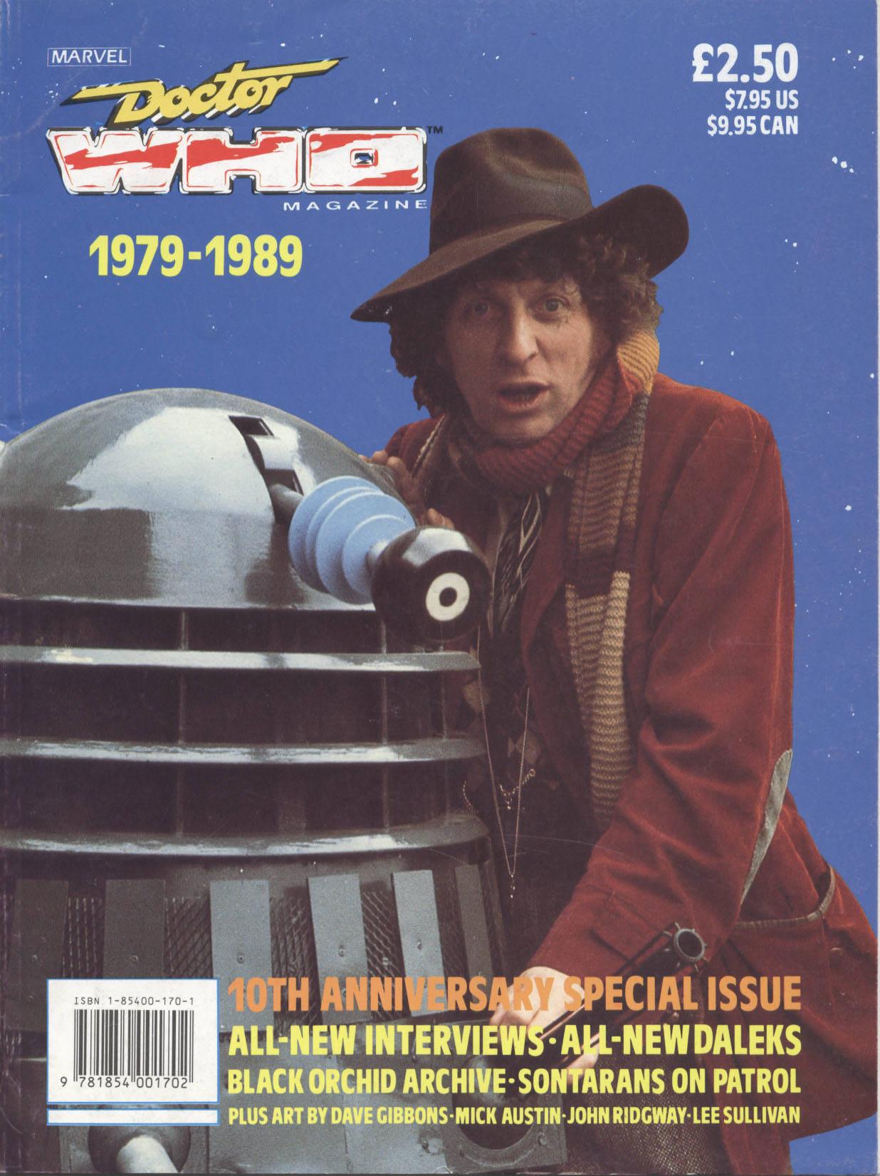 16 Doctor Who Magazine 10th Anniv (1989) by Unknown