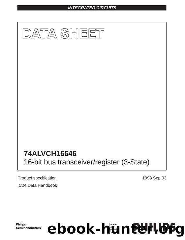 16-bit transceiverregister (3-State) by Philips Semiconductors