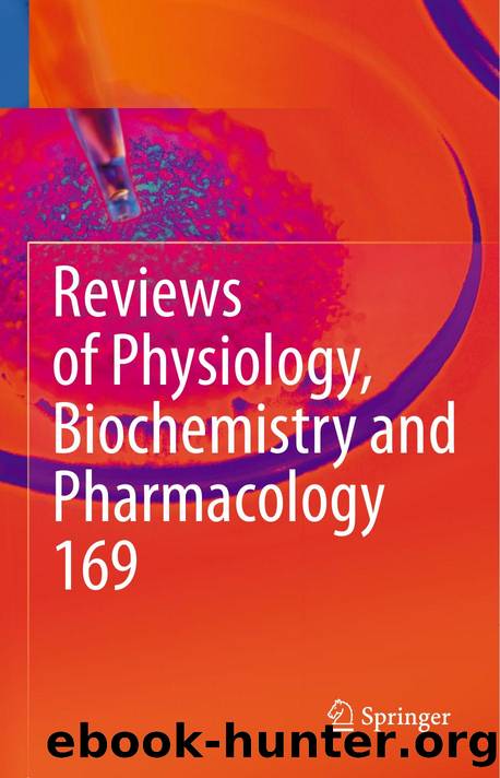 169. Reviews of Physiology, Biochemistry and Pharmacology 169 (2015) by Unknown