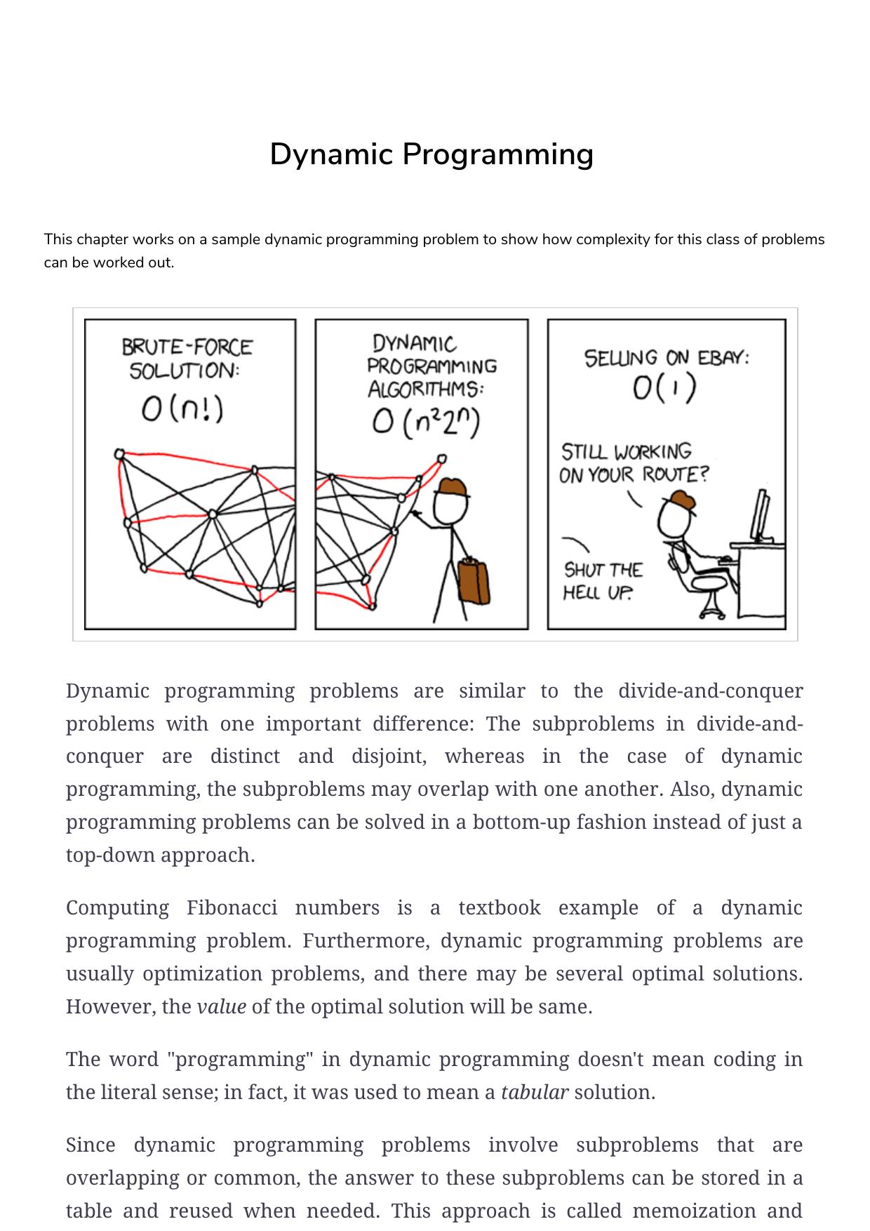 17 Dynamic Programming by Unknown