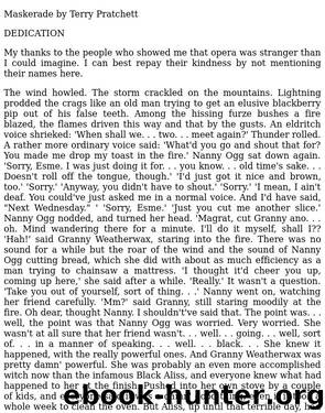 18 Maskerade by Pratchett Terry