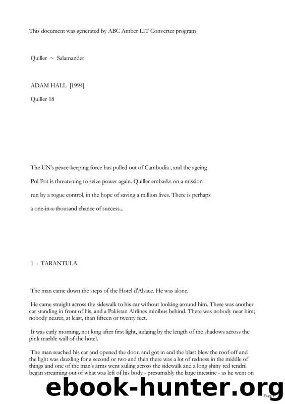 18- Quiller Salamander by Adam Hall