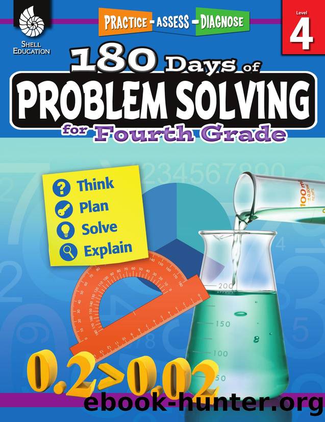 180 Days of Problem Solving for Fourth Grade by Chuck Aracich