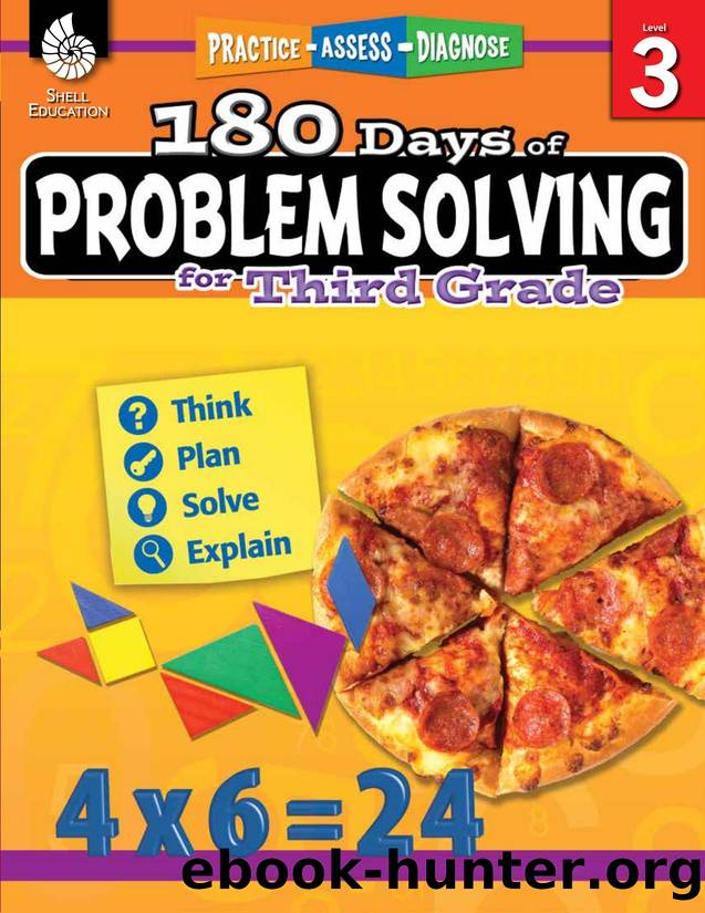 180 Days of Problem Solving for Third Grade by Kristin Kemp