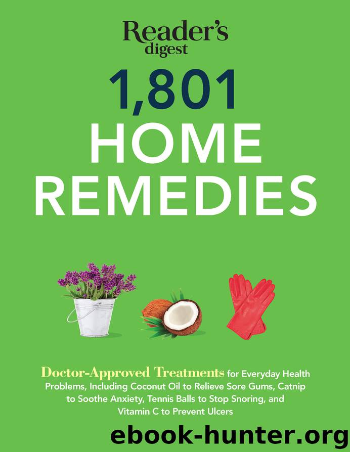 1801 Home Remedies by Editors at Reader's Digest