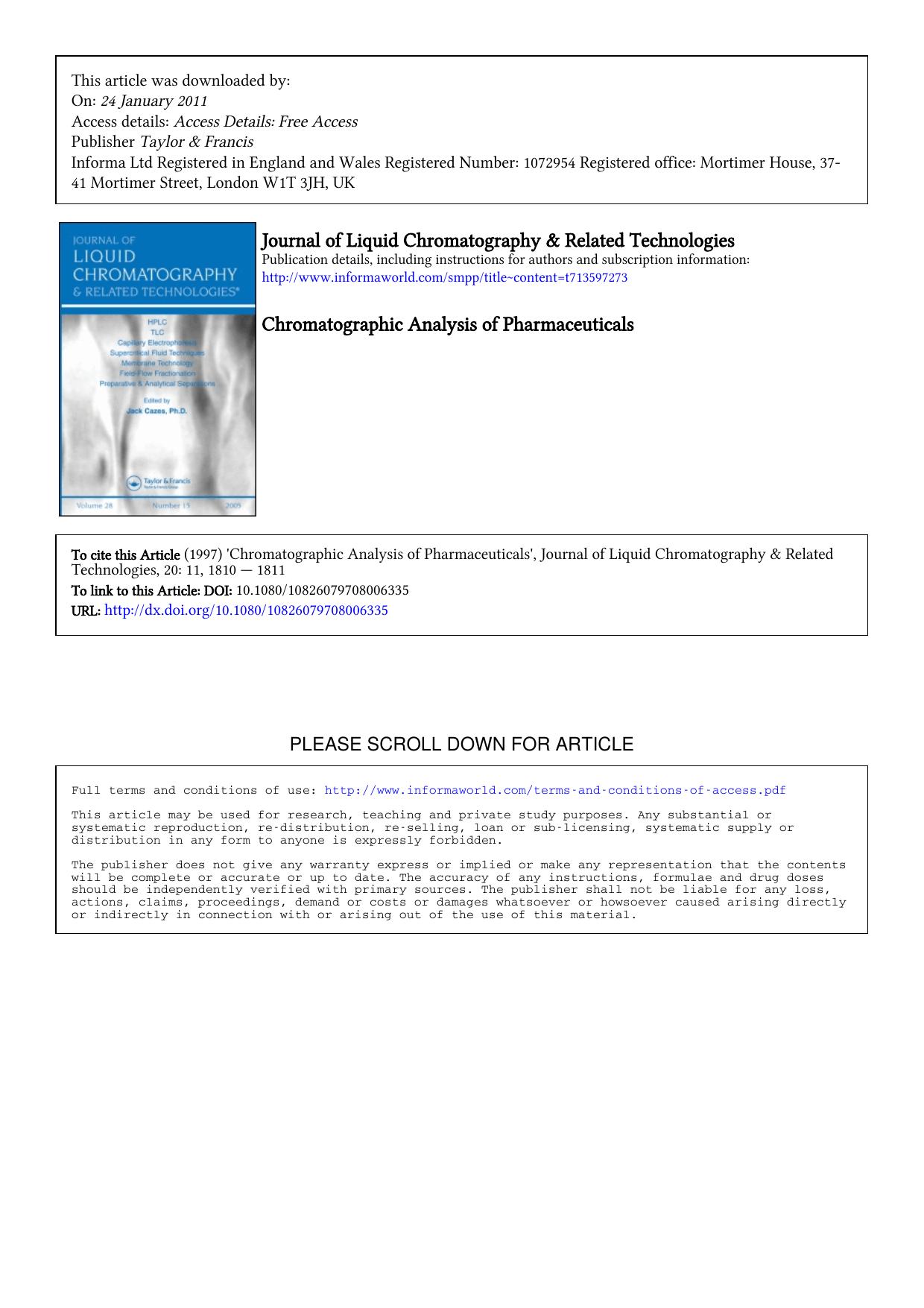 1810-1811 by Unknown