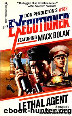 182 Lethal Agent by Don Pendleton