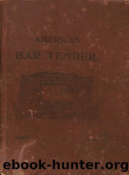 1895 American Bar-Tender by R. C. Miller by Unknown