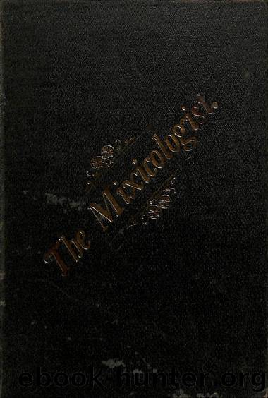 1899 The Mixicologist by C F Lawlor by Unknown