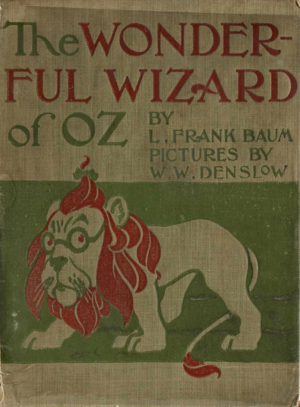 1900 The Wonderful Wizard of Oz by Unknown