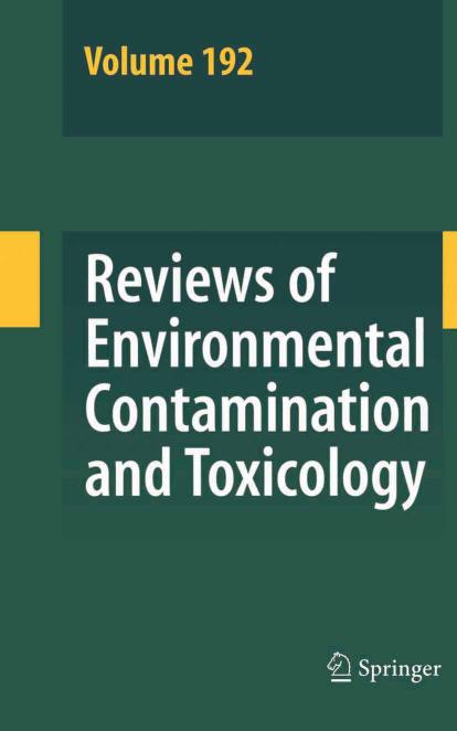 192. Reviews of Environmental Contamination and Toxicology (2008) by Unknown