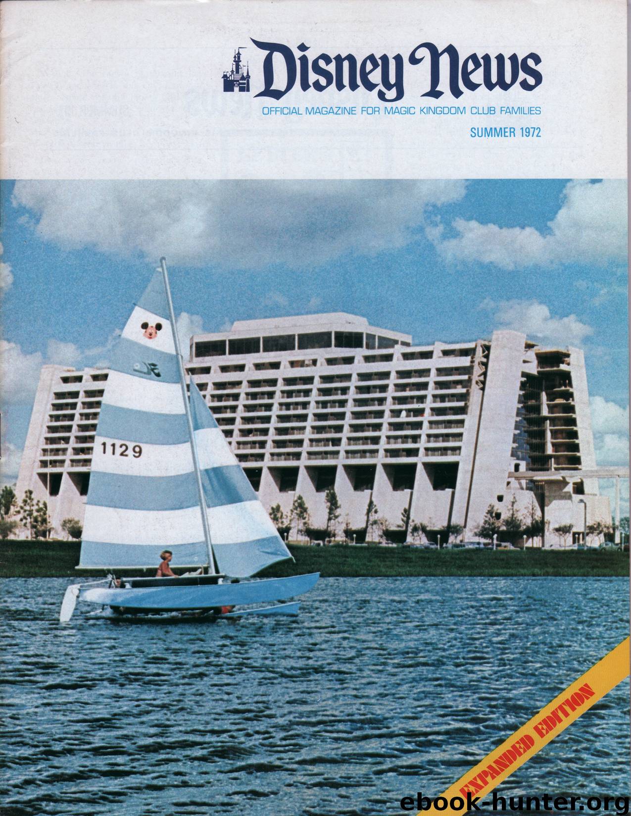 1972 Summer by Disney News Magazine