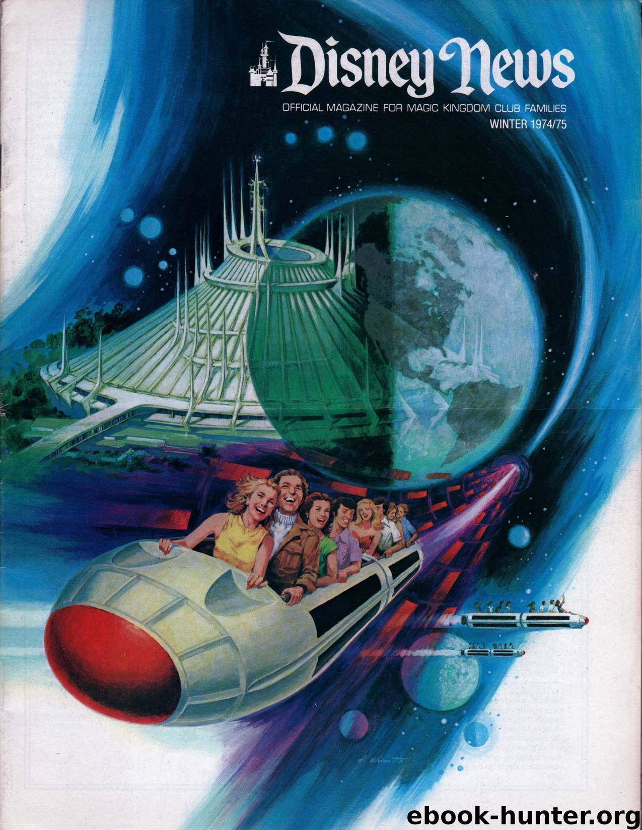 1974 Winter by Disney News Magazine