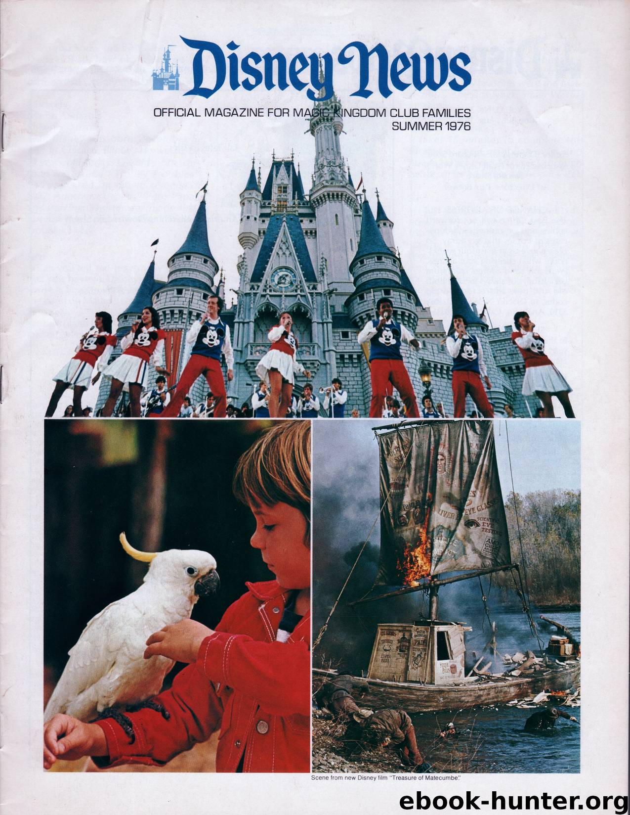 1976 Summer by Disney News Magazine