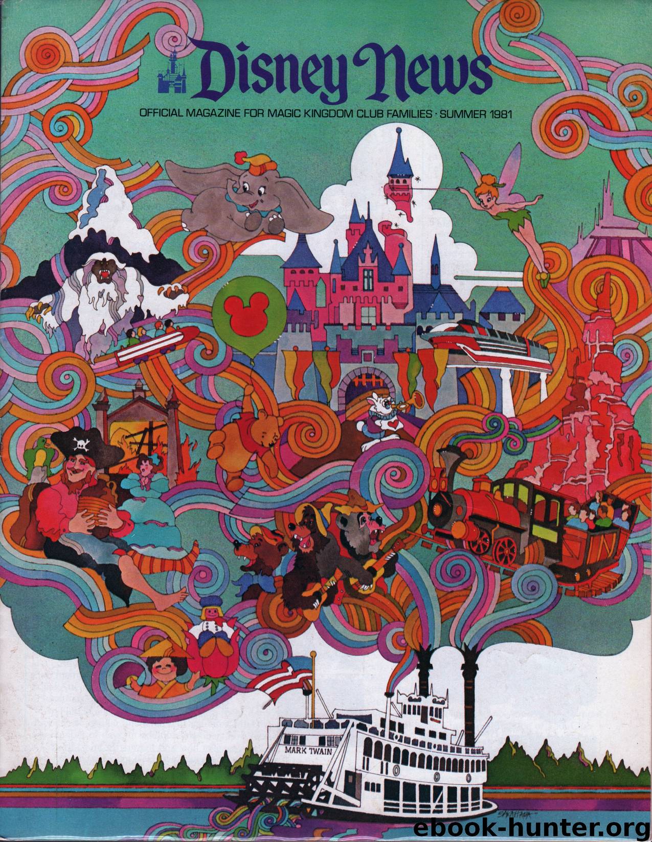 1981 Summer by Disney News Magazine