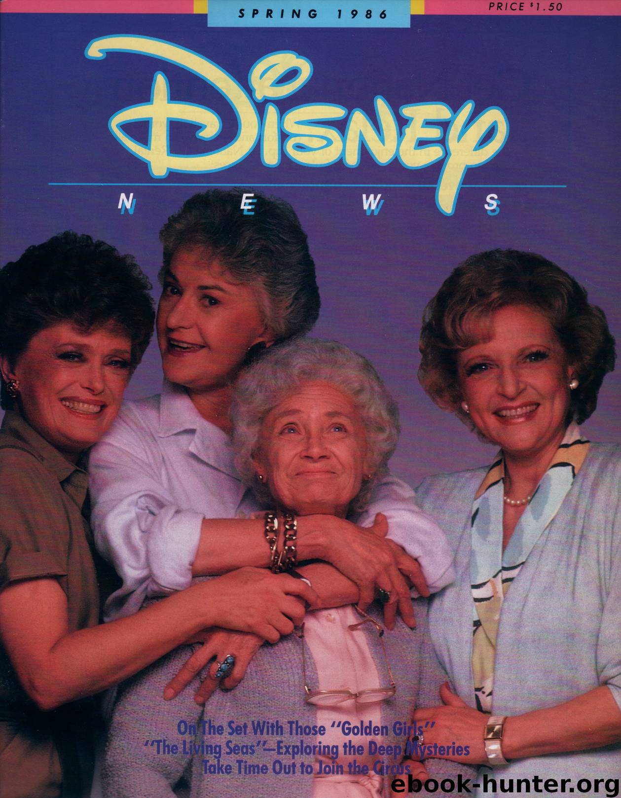 1986 Spring by Disney News Magazine