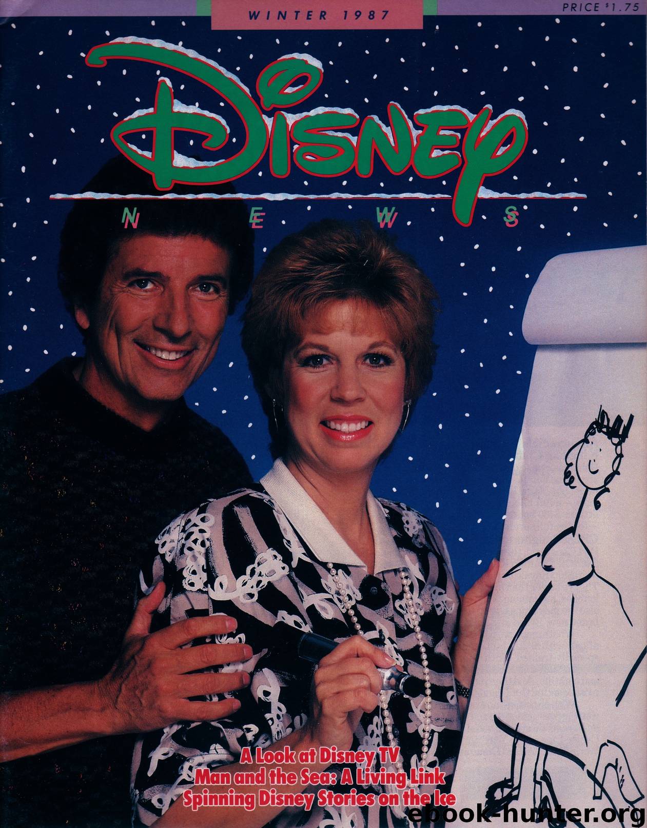 1987 Winter by Disney News Magazine
