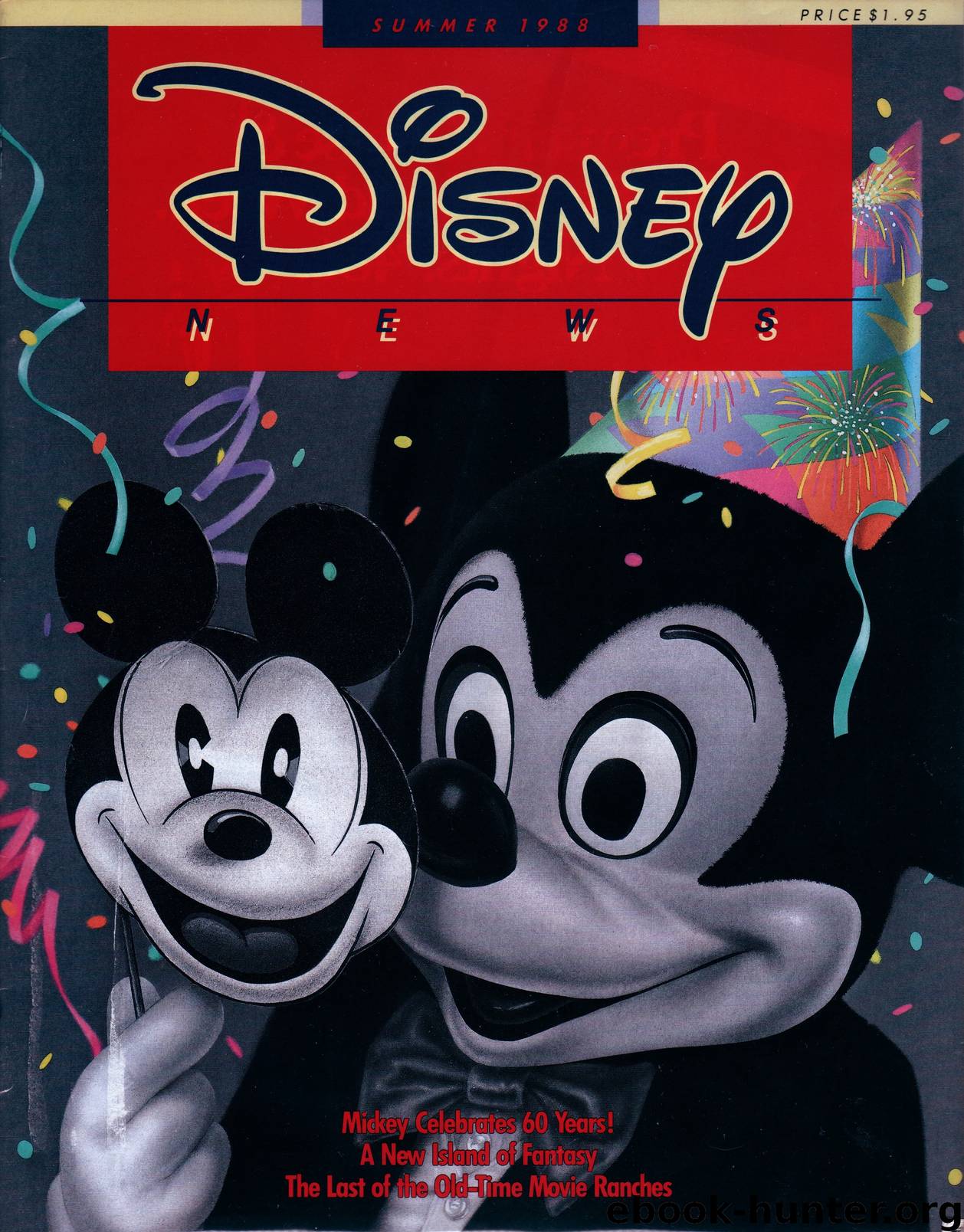 1988 Summer by Disney News Magazine