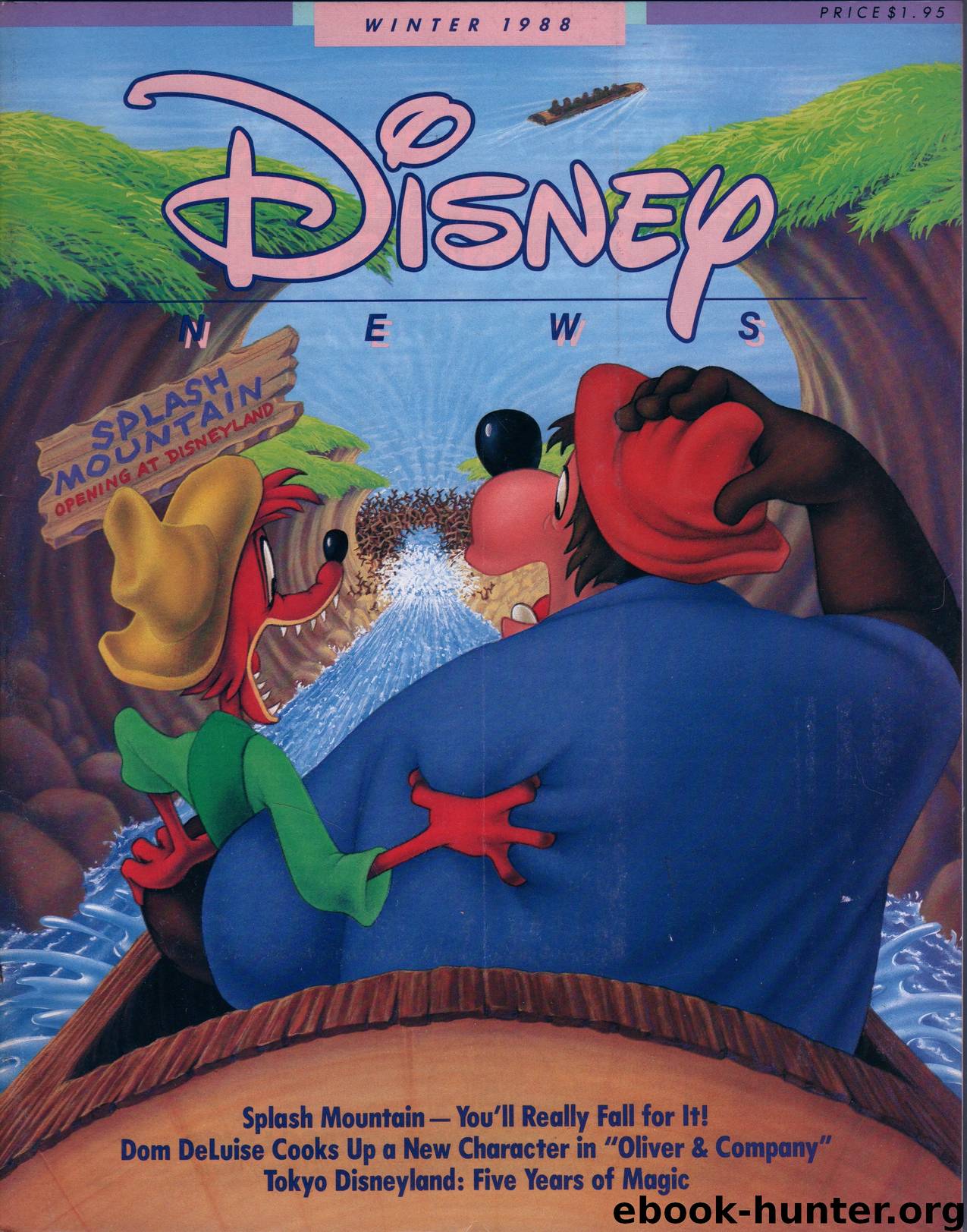 1988 Winter by Disney News Magazine