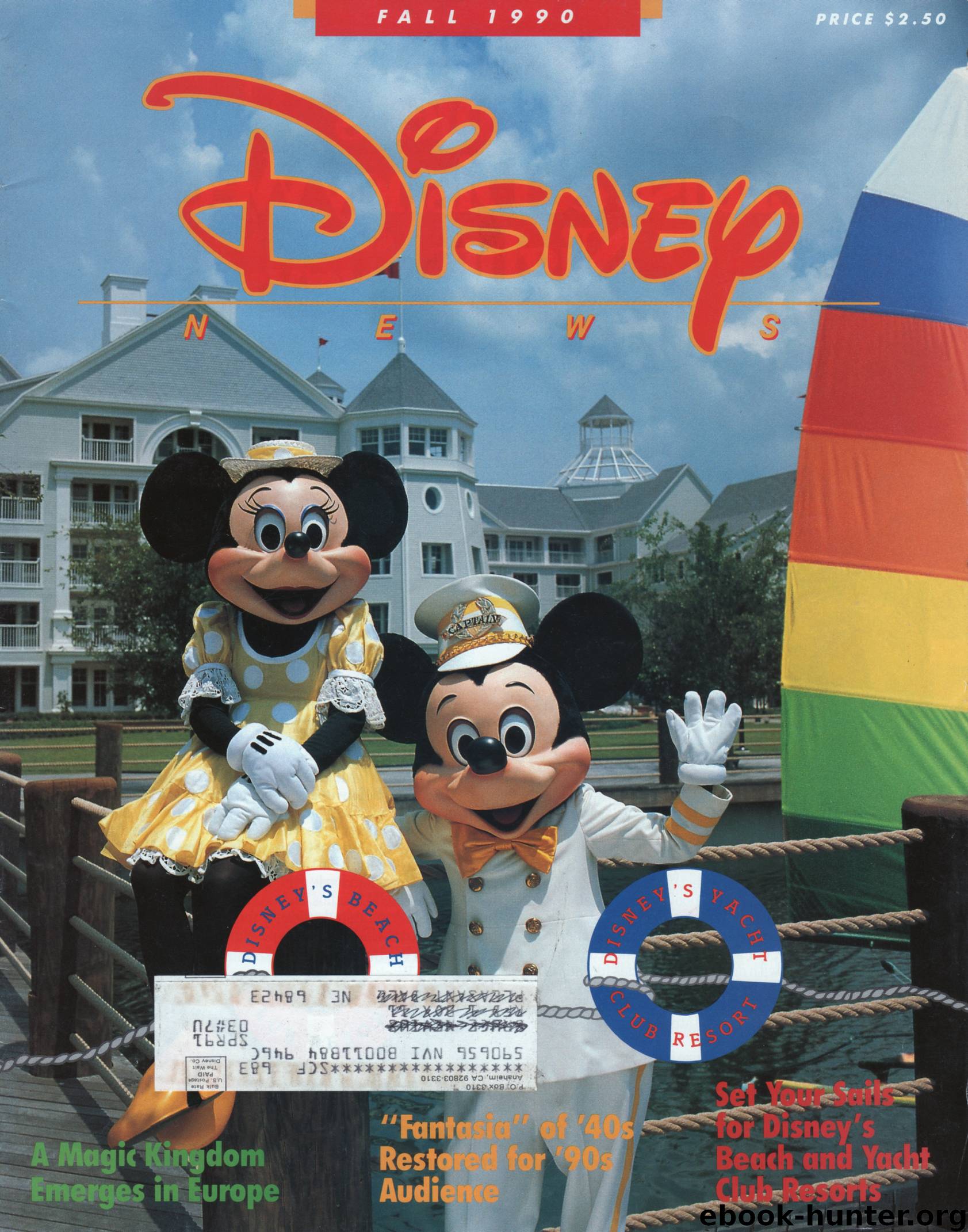 1990 tFall by Disney News Magazine