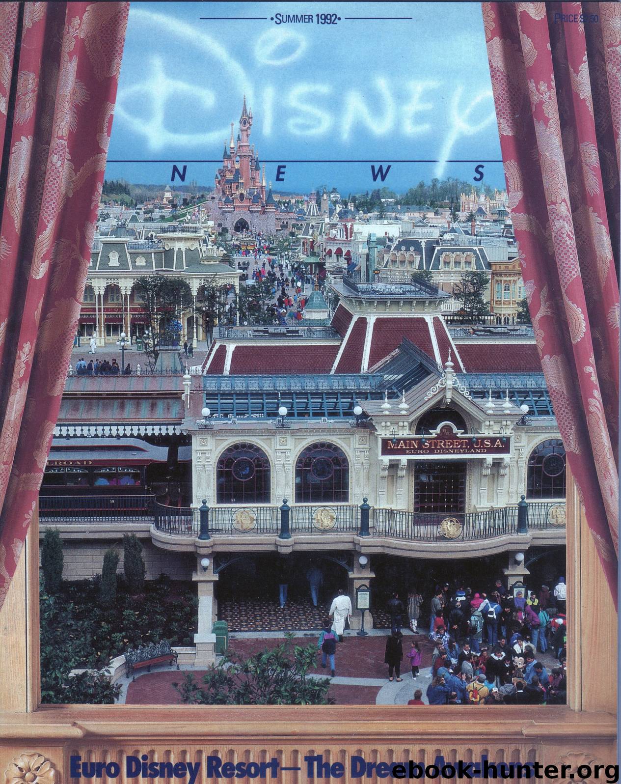 1992 Summer by Disney News Magazine
