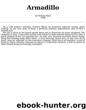 1998 - Armadillo by William Boyd